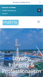 Mobile Screenshot of matrixgroup-ng.com